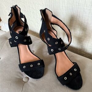 Halogen Stylish Black Women's Sandals